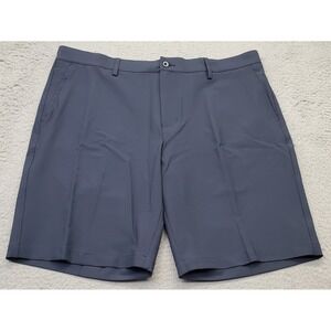 Dunning Golf Shorts Mens 38 Blue Player Fit Woven Stretch Performance Waistband